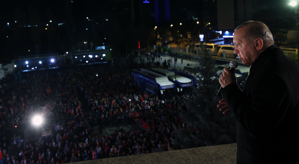 Başkan Erdoğan, 31 Mart gecesi konuşma yaptı